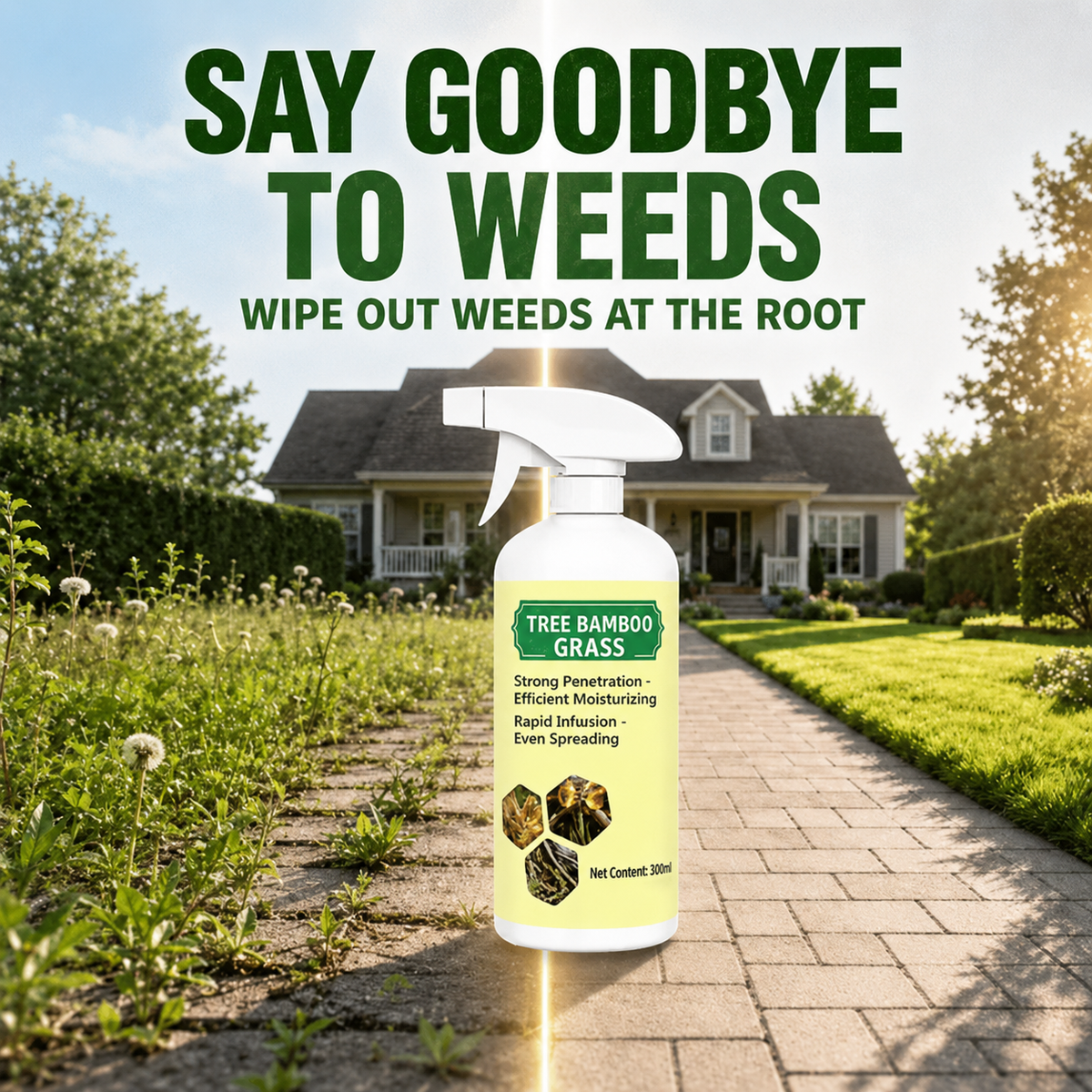 🔥Last Day Promotion 50% OFF🔥2026 Fast-Acting Natural Weed & Grass Killer Spray