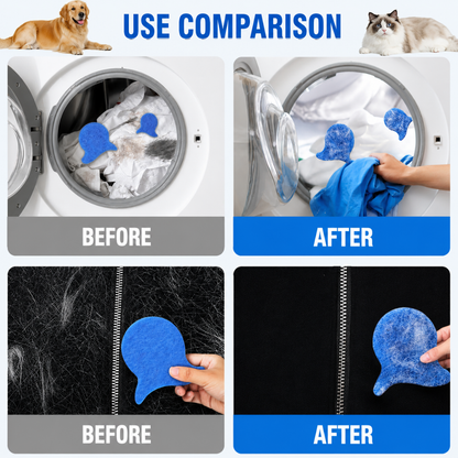 Laundry Pet Hair Removal Fish – 5 Pack