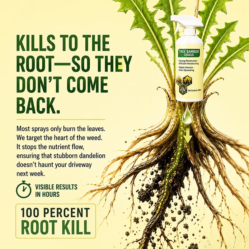 🔥Last Day Promotion 50% OFF🔥2026 Fast-Acting Natural Weed & Grass Killer Spray